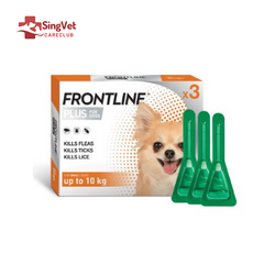Frontline Plus Dog Spot-On (0-10kg) Small - Box of 3