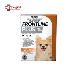 Frontline Plus Dog Spot-On (0-10kg) Small - Box of 6