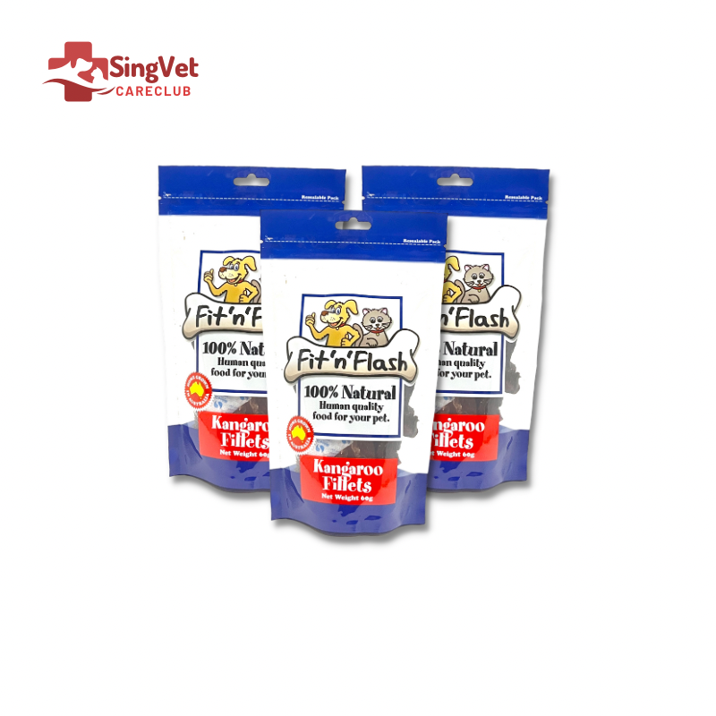 Bundle : Fit and Flash Treats - Kangeroo 60g