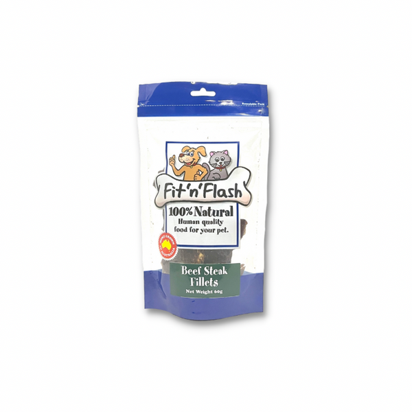 Fit and Flash Treats - Beef 60g