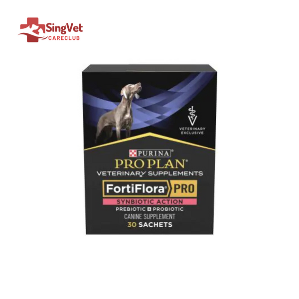 PURINA PRO PLAN FortiFlora 30パケット Proplan Canine Fortiflora Pro 30 Sachets – SingVet Animal Clinic