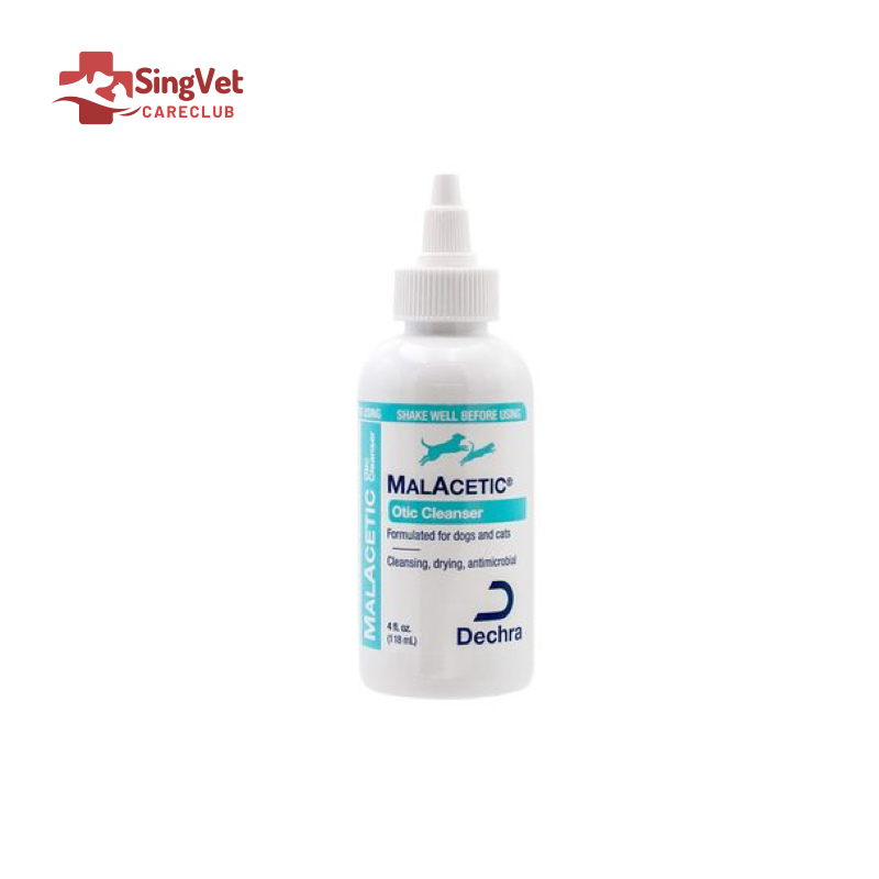 Malacetic otic cleanser for dogs online & cats