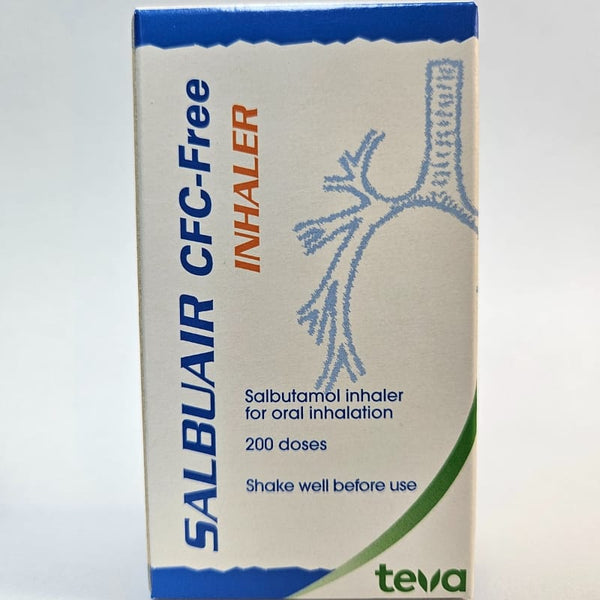 Salbutamol (salbuair) 100mcg Inhaler 200D