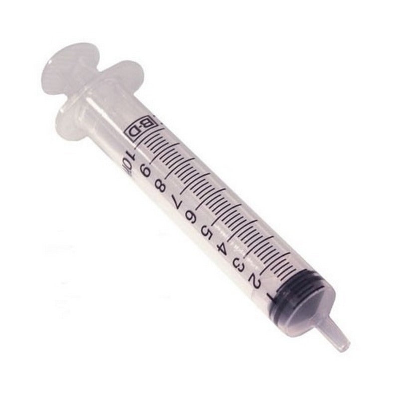 Syringe 10ml Luer Slip - sold in a set of 10