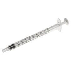 Syringe 1ml Luer slip BD sold in a set of 10