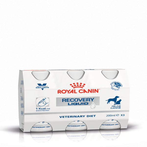 Royal Canin Cat/Dog Recovery Liquid 200ml - sold in set of 3