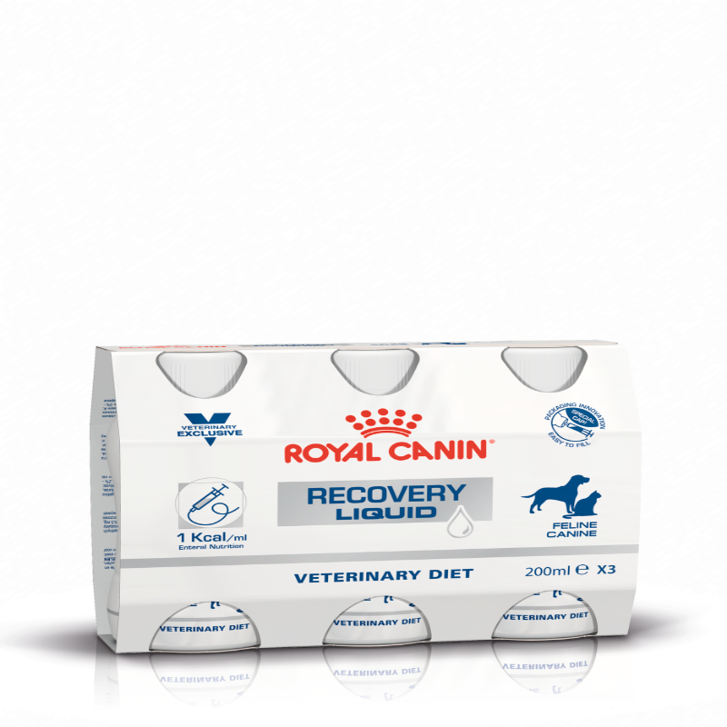 Royal canin veterinary diet recovery shop liquid