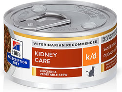 Hill's Cat K/D Chicken & Vegetable Stew 2.9oz